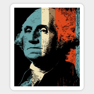 George Washington First US President | American History Gift Sticker
